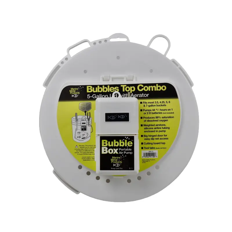 Marine Metal Products 5-Gallon Aerator Bucket Lid 1