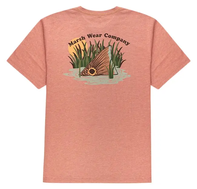 Marsh Wear Heritage Red Cotton T-Shirt 1