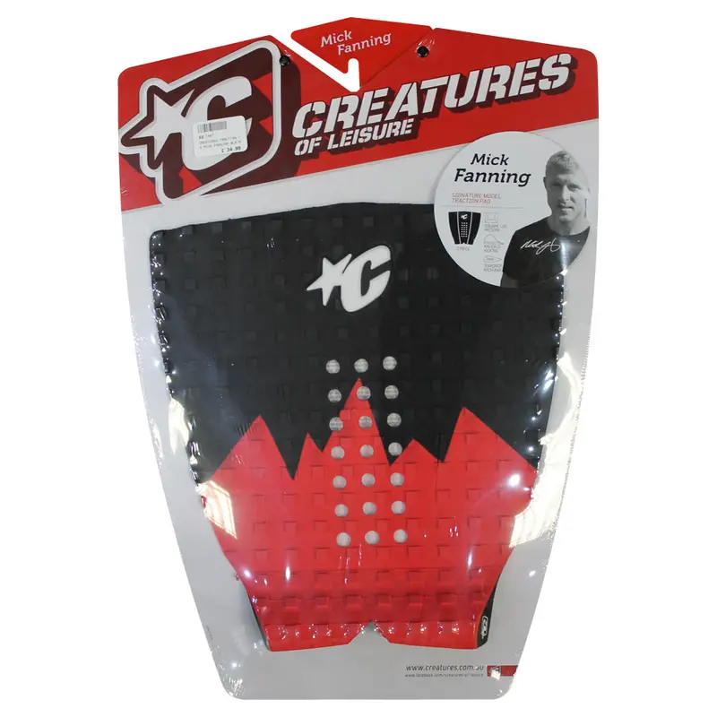 Mick Fanning Tail Pad By Creatures Of Leisure – Black/Red 1