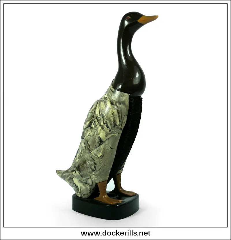 Mid-Century Duck-Form Cloths Brush – Dandy Duck Versabrush, English Manufacture, 1950S 1