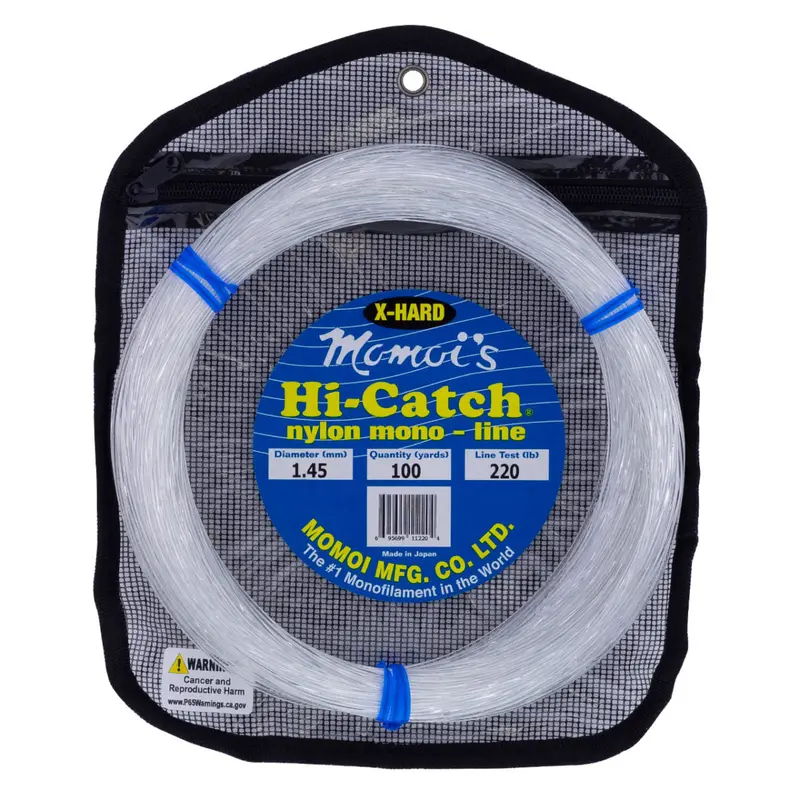 Momoi Hi-Catch X Hard Monofilament Leader 1