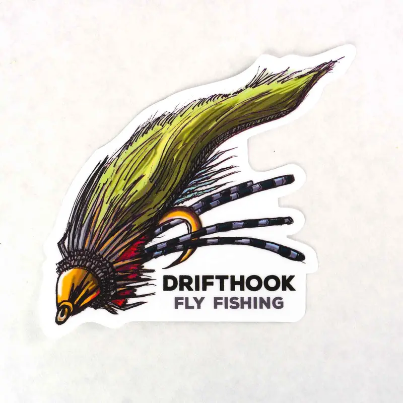 Muddy Buddy Fly Fishing Adhesive Decal 1