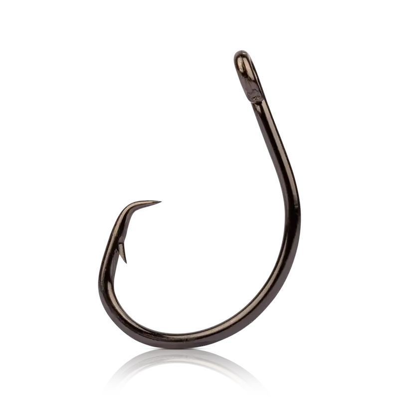 Mustad Demon Perfect Circle Hook – 39941Np-Bn Light-Wire Variant 1
