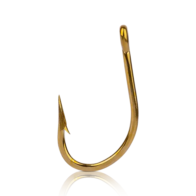 Mustad O'Shaughnessy Short Shank Hook – 9174Br Stainless Steel 1