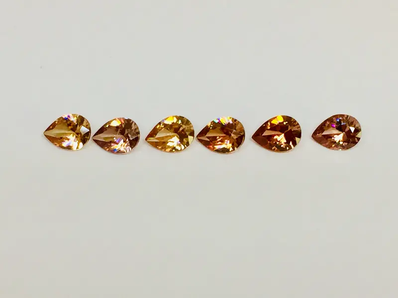 Natural Cognac Zircon Gemstone 1