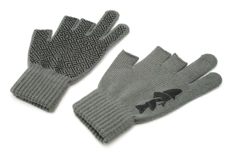 Nirvana Knitted Fishing Gloves – 3-Finger Cut Design (Non-Wool) 1