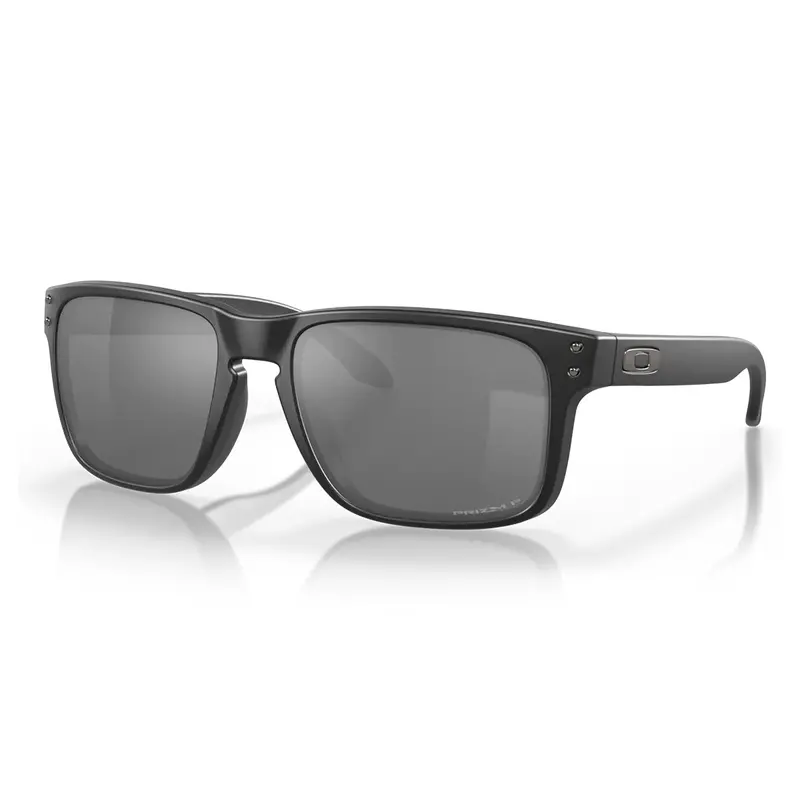 Oakley Holbrook Sunglasses – Matte Black Frame With Prizm Black Polarized Lenses 1