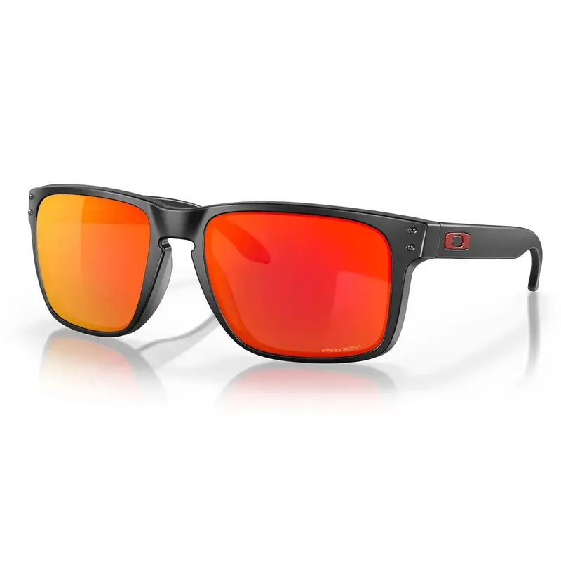 Oakley Holbrook Xl Matte Black Sunglasses With Prizm Ruby Lens Technology 1