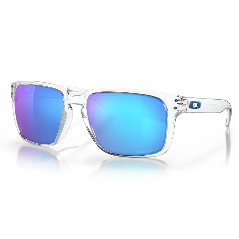 Oakley Holbrook Xl Sunglasses – Polished Clear Frame With Prizm Sapphire Lenses 1