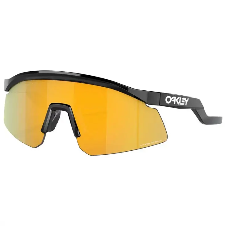 Oakley Hydra Sunglasses – Black Ink Frame With Prizm 24K Gold Mirror Lenses 1