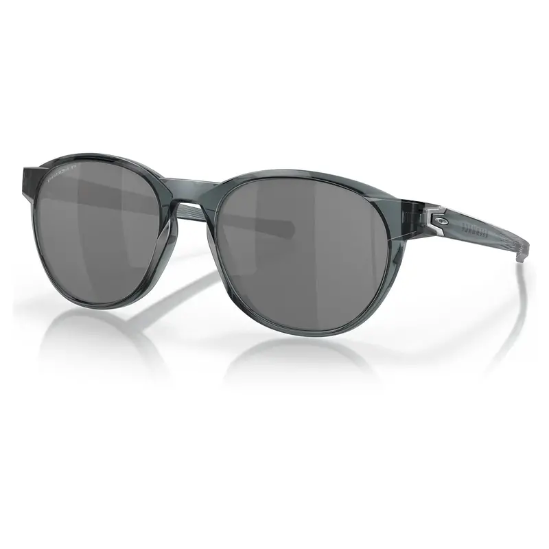 Oakley Reedmace Crystal Black Sunglasses With Prizm Black Polarized Optics 1