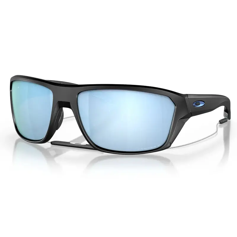 Oakley Split Shot Matte Black Sunglasses Featuring Prizm Deep Water Polarized Lenses 1