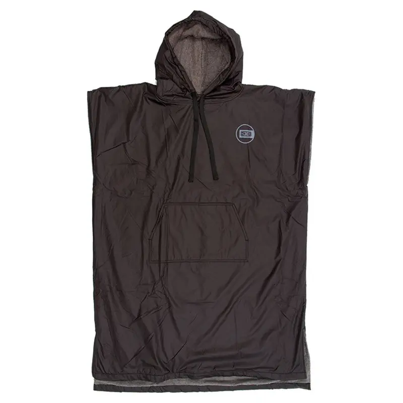 Ocean & Earth Perfect Storm Travel Poncho – Jet Black 1