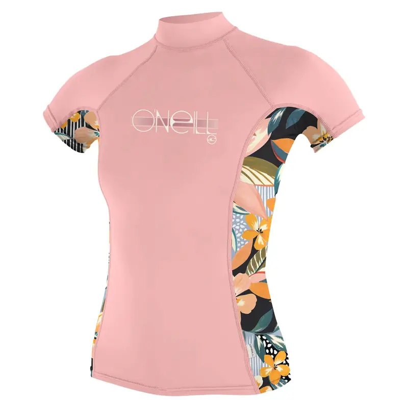 O'Neill Girls’ Premium Skins Rash Vest – Short Sleeve Turtleneck, Hz3 1