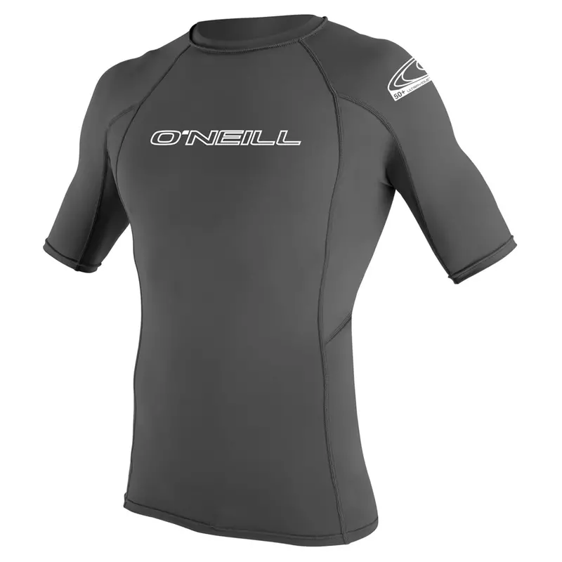 O'Neill Men'S Short-Sleeve Rash Guard – Graphite 1