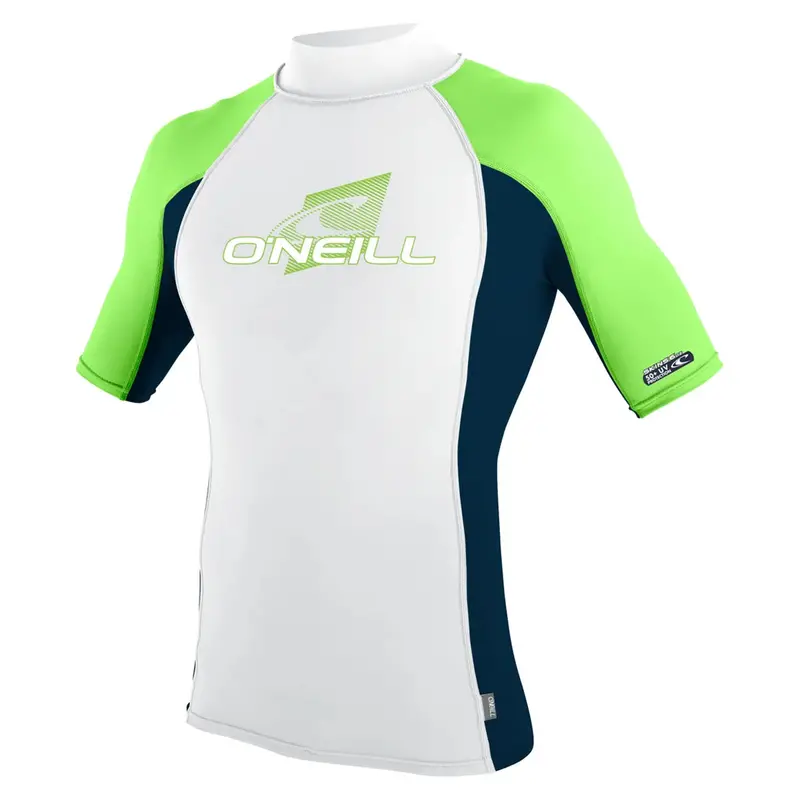 O'Neill Premium Skins Rash Guard – Short Sleeve Turtleneck, Hy3 1