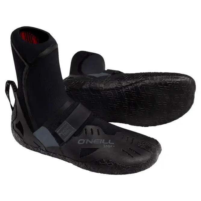 O’Neill Psycho Tech 5Mm+ Round-Toe Wetsuit Boots – 2025/26 Model 1