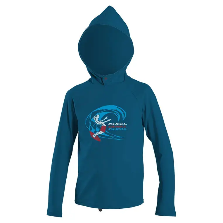 O'Neill Toddler O'Zone Sun Protection Hooded Rash Vest – Ultrablue 1