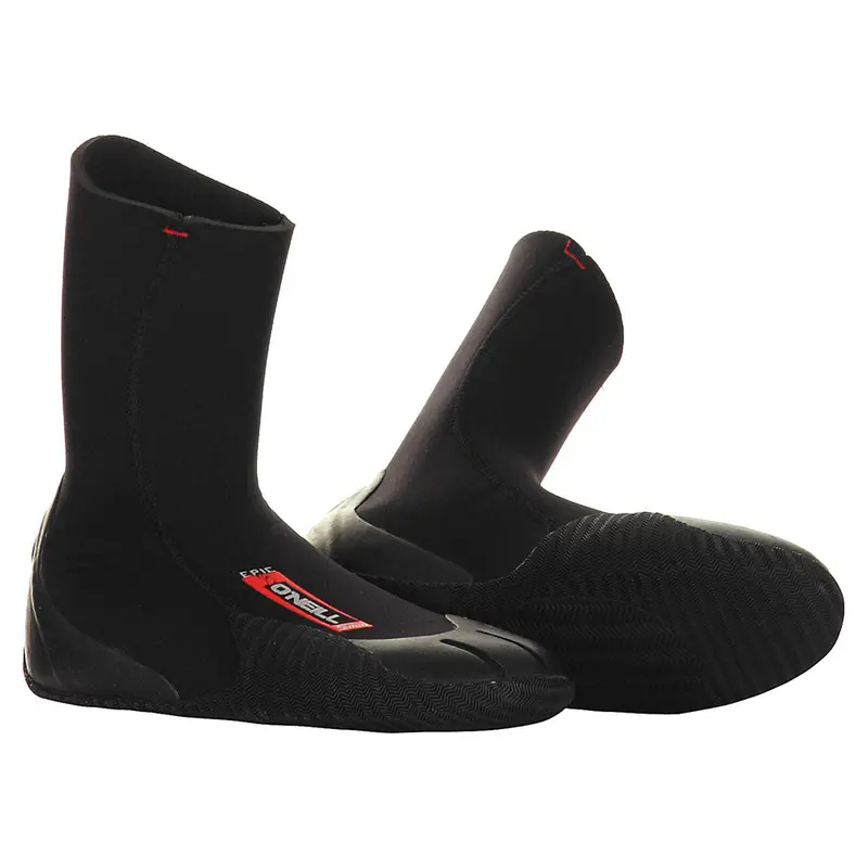 O'Neill Youth Epic 5Mm Round-Toe Wetsuit Boots – Youth-Specific Fit & Insulation 1