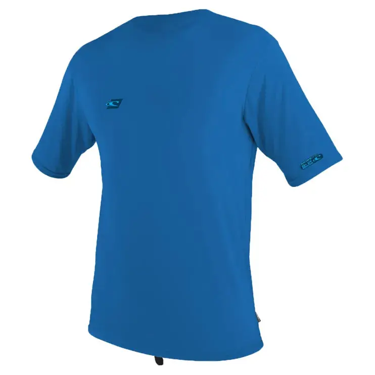 O'Neill Youth Premium Skin Rash Vest – Short Sleeve, Ocean Blue 1