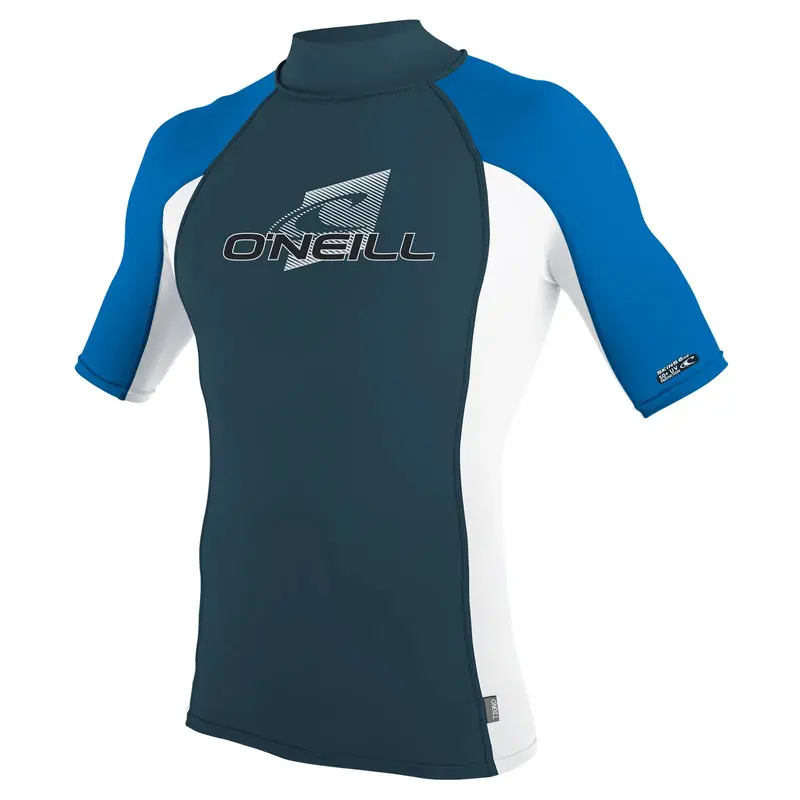 O'Neill Youth Short-Sleeve Rash Guard – Turtleneck Style (Hm9) 1