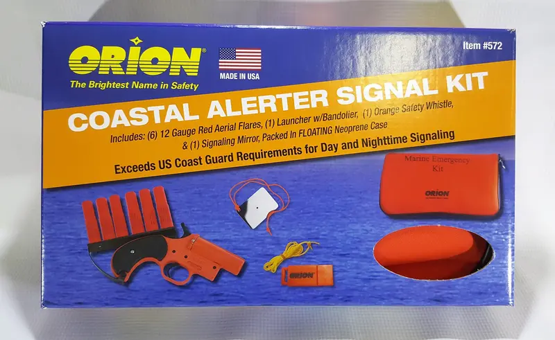 Orion Coastal Flair Safety Kit – Compact Marine Emergency Essentials 1