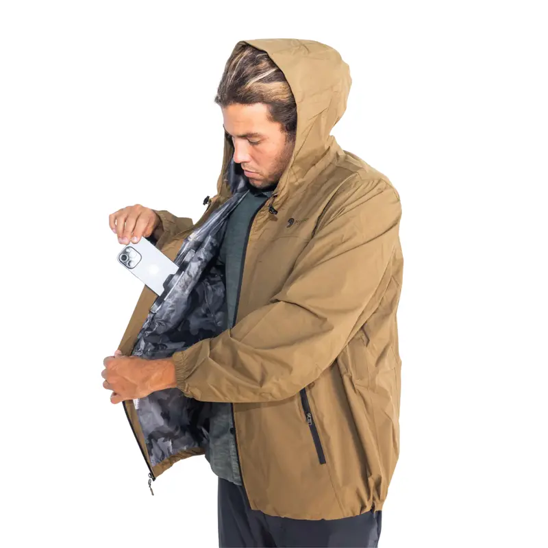 Outback Waterproof Rain Shell – Breathable & Equipped With Dry Storage 1