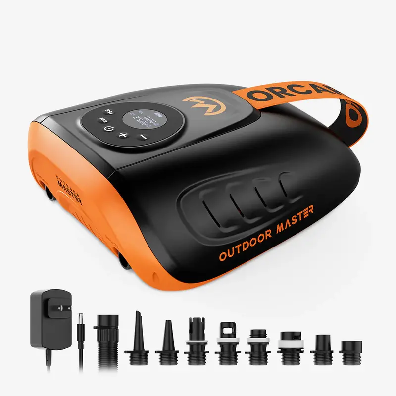 Outdoor Master Orca Pro Rechargeable Sup Inflation Pump 1