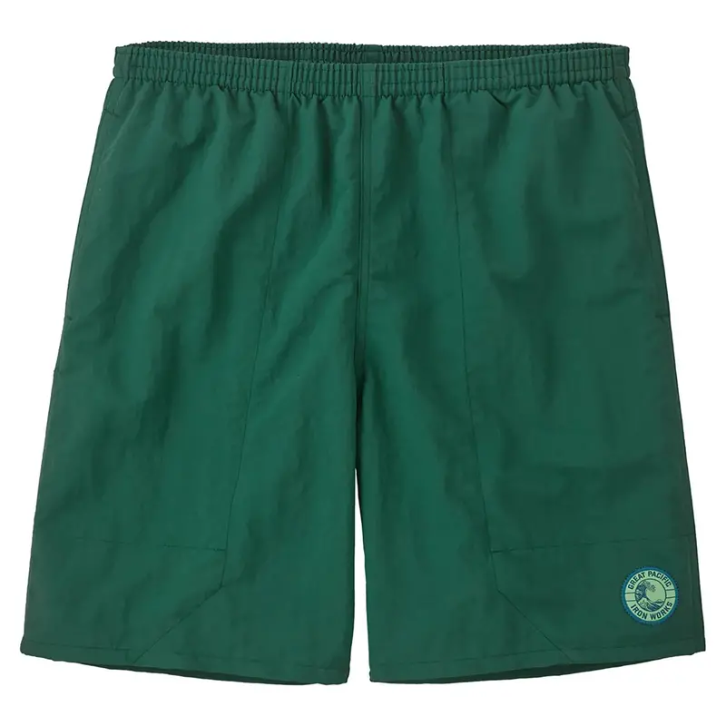 Patagonia Baggies 7-Inch Men'S Swim Shorts In Gpiw Crest & Conifer Green 1