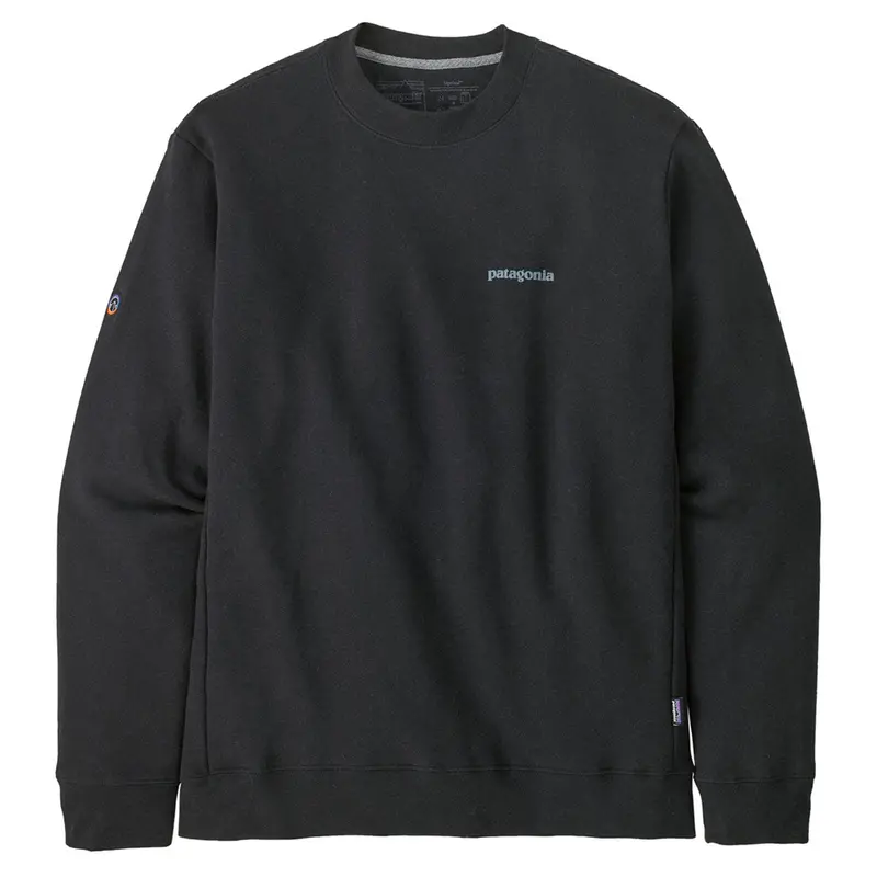 Patagonia Fitz Roy Icon Uprisal Crew Sweatshirt – Ink Black 2