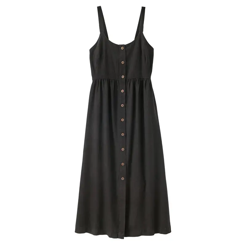 Patagonia Garden Island Dress For Women – Classic Black 1