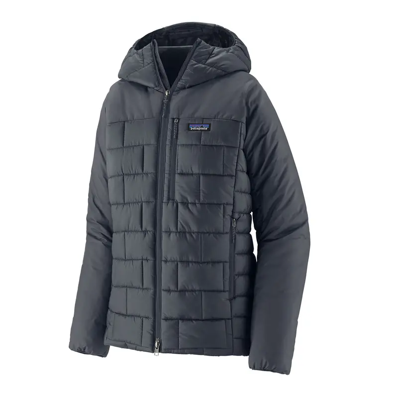 Patagonia Hi-Loft Nano Puff Hooded Jacket For Women – Smolder Blue 1