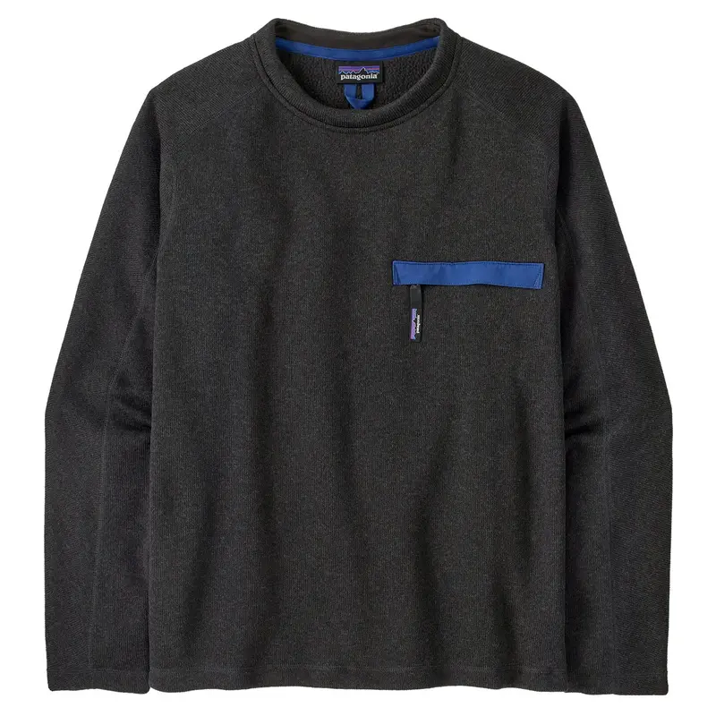 Patagonia Men'S Better Sweater Fleece Crewneck Pullover - Black 1
