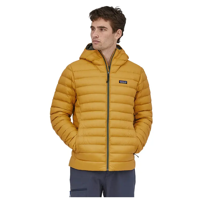 Patagonia Men’S Down Sweater Hoody – Cabin Gold 1