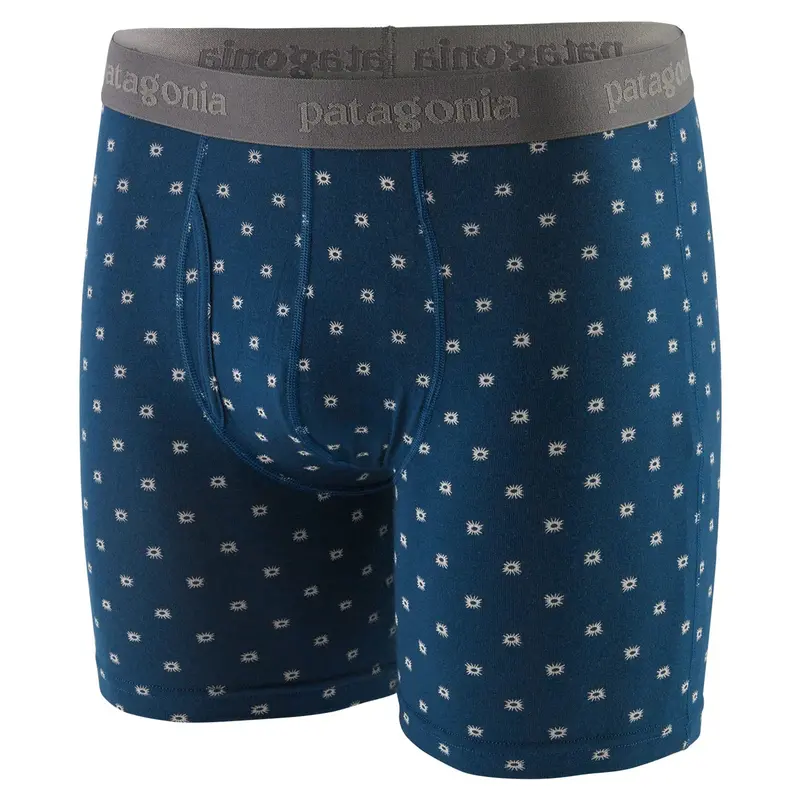 Patagonia Men’S Essential Boxer Briefs – 6-Inch Inseam, Sblm Colorway 1