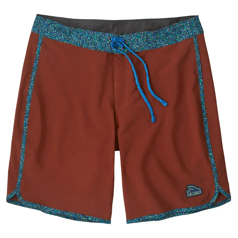 Patagonia Men'S Hydropeak Scallop 18" Boardshorts – Manzanita Red 1