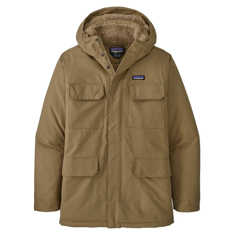 Patagonia Men'S Isthmus Parka In Classic Tan 1