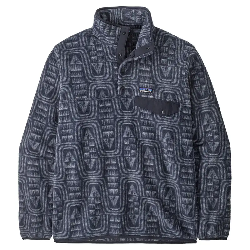 Patagonia Men'S Lightweight Synchilla Snap-T Fleece In Forest Lake Khaki 1