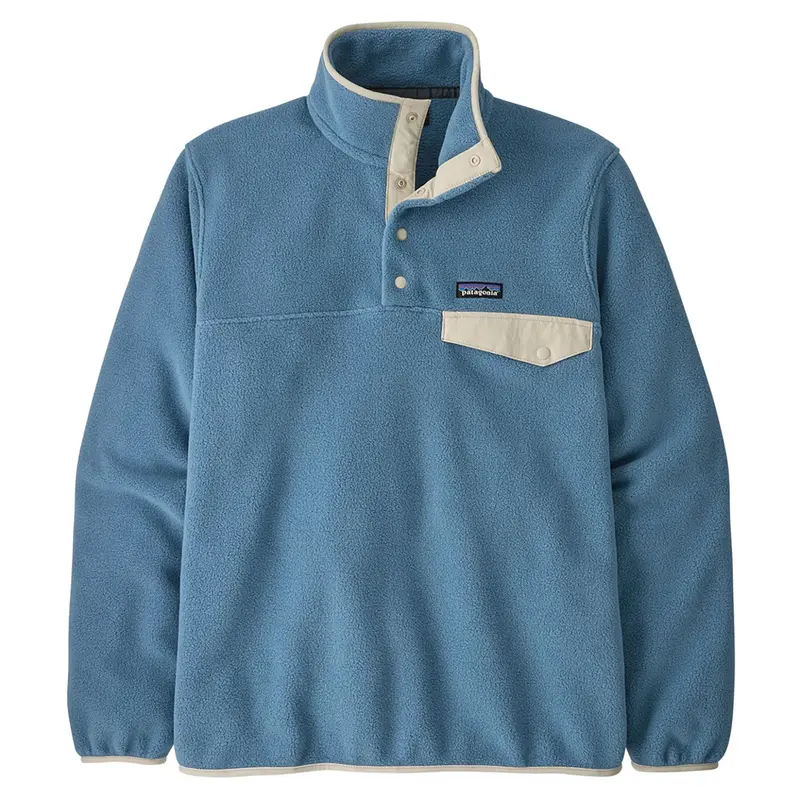 Patagonia Men'S Lightweight Synchilla Snap-T Fleece – Still Blue 1