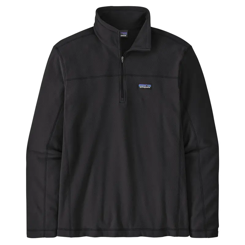Patagonia Men’S Micro D Fleece Pullover – Black 1