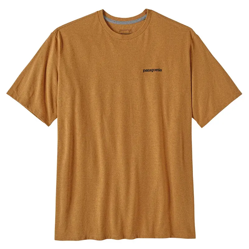 Patagonia Men'S P-6 Logo Responsibili-Tee In Pacific Ocean Blue 1