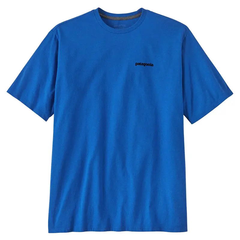 Patagonia Men'S P-6 Logo Responsibili-Tee In Pacific Ocean Verde 1