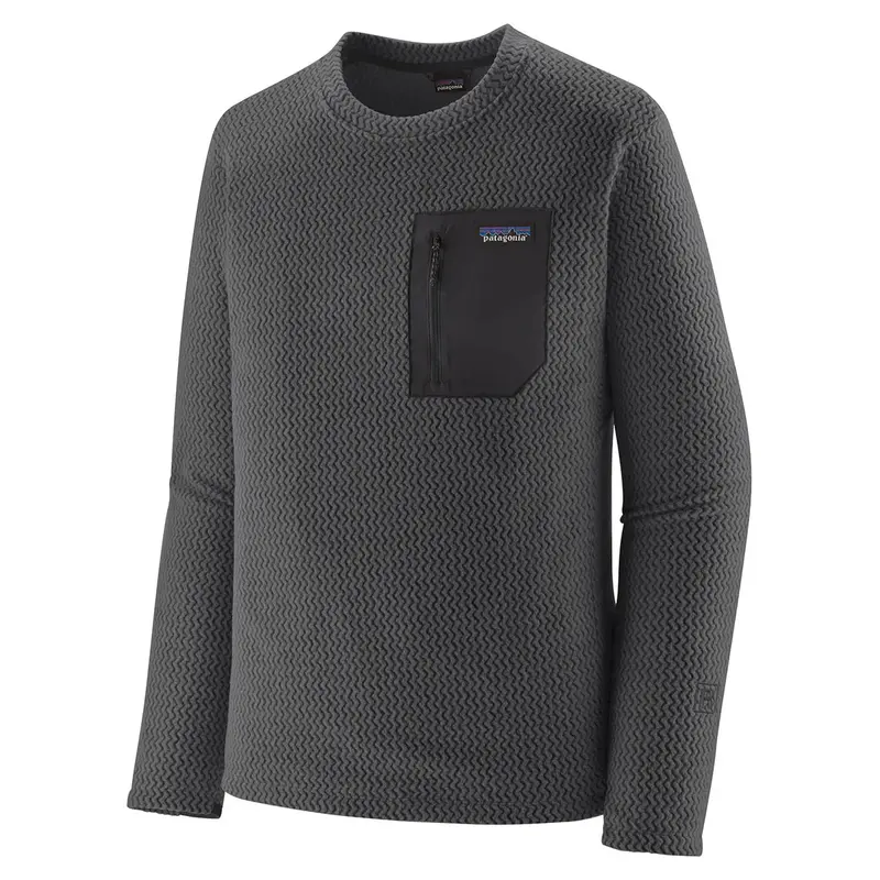 Patagonia Men'S R1 Air Crew Fleece Pullover – Forge Grey 1