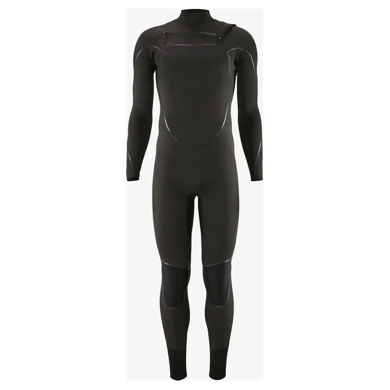 Patagonia Men'S R1 Yulex Front-Zip Wetsuit In Black 1