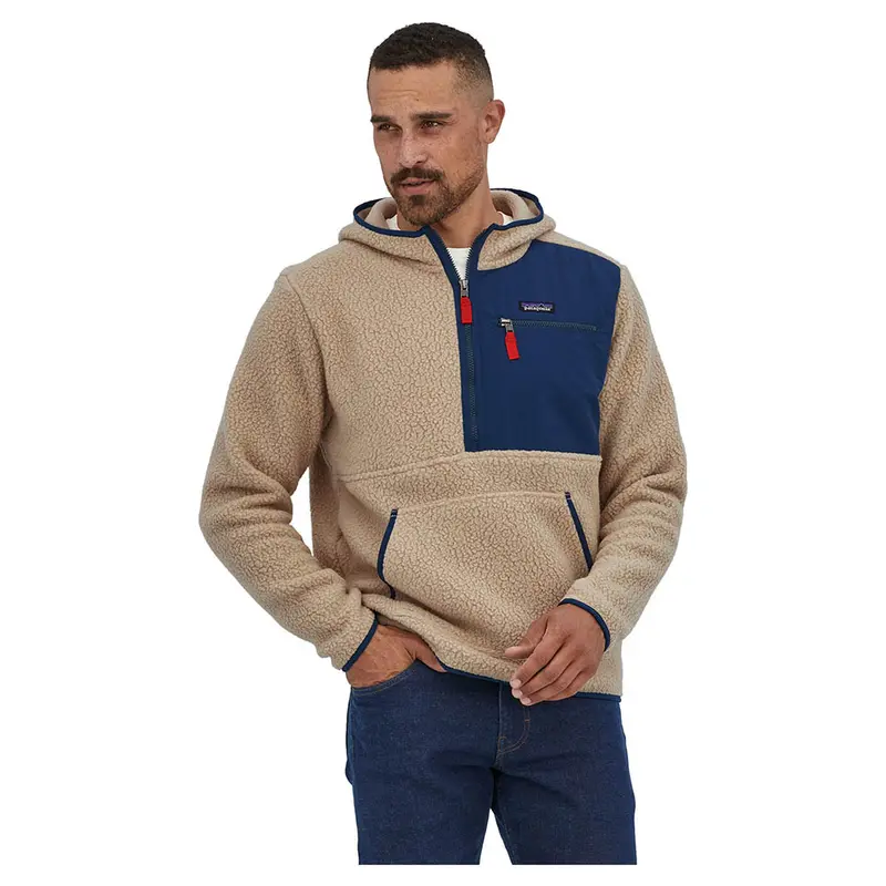 Patagonia Men'S Retro Pile Fleece Pullover – Oar Tan 1