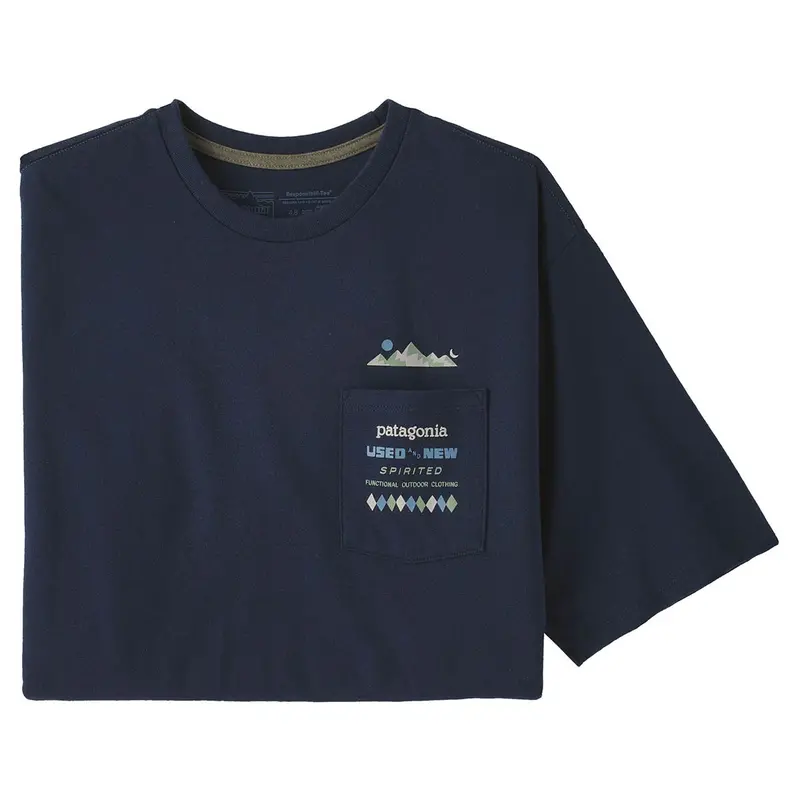 Patagonia Men'S Spirited Seasons Pocket Responsibili-Tee – Sustainable Crew Neck (Nena) 1