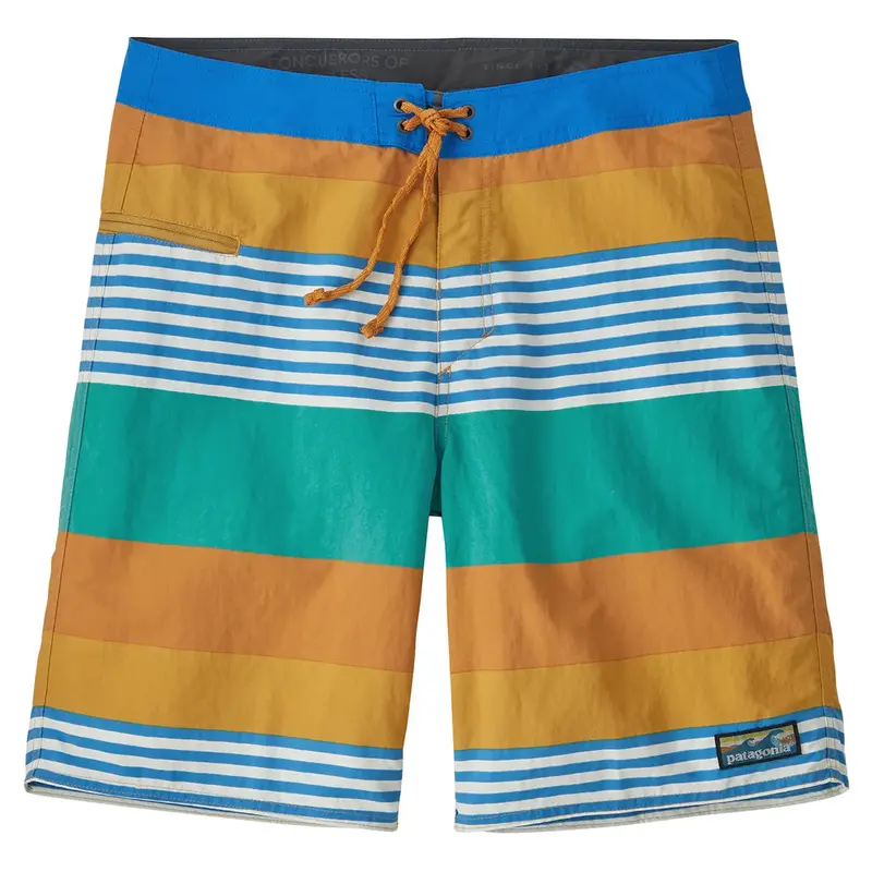 Patagonia Men'S Wavefarer 19" Boardshorts – Fish Scale Print Desert 1