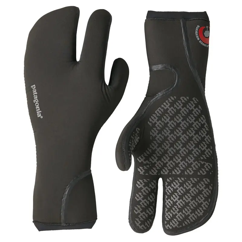 Patagonia R4 Yulex Regulator Three-Finger Wetsuit Mitts – Eco-Conscious Thermal Handwear 1