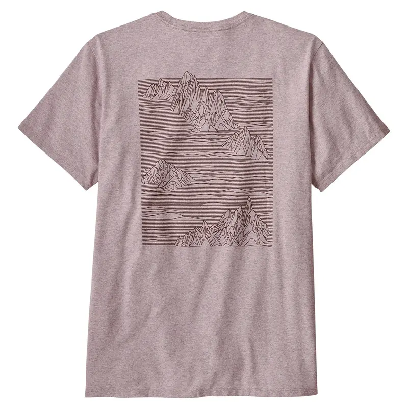 Patagonia Strataspire Responsibili-Tee – Eco-Friendly Tee In Echo Purple 1