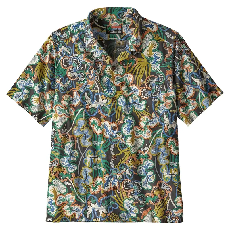 Patagonia Tidal Threads Camp Shirt – Men’S Relaxed Fit Printed Design 1